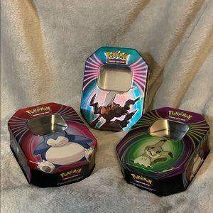 🍁SOLD🍁 ✨ Empty Pokémon Card Tins
